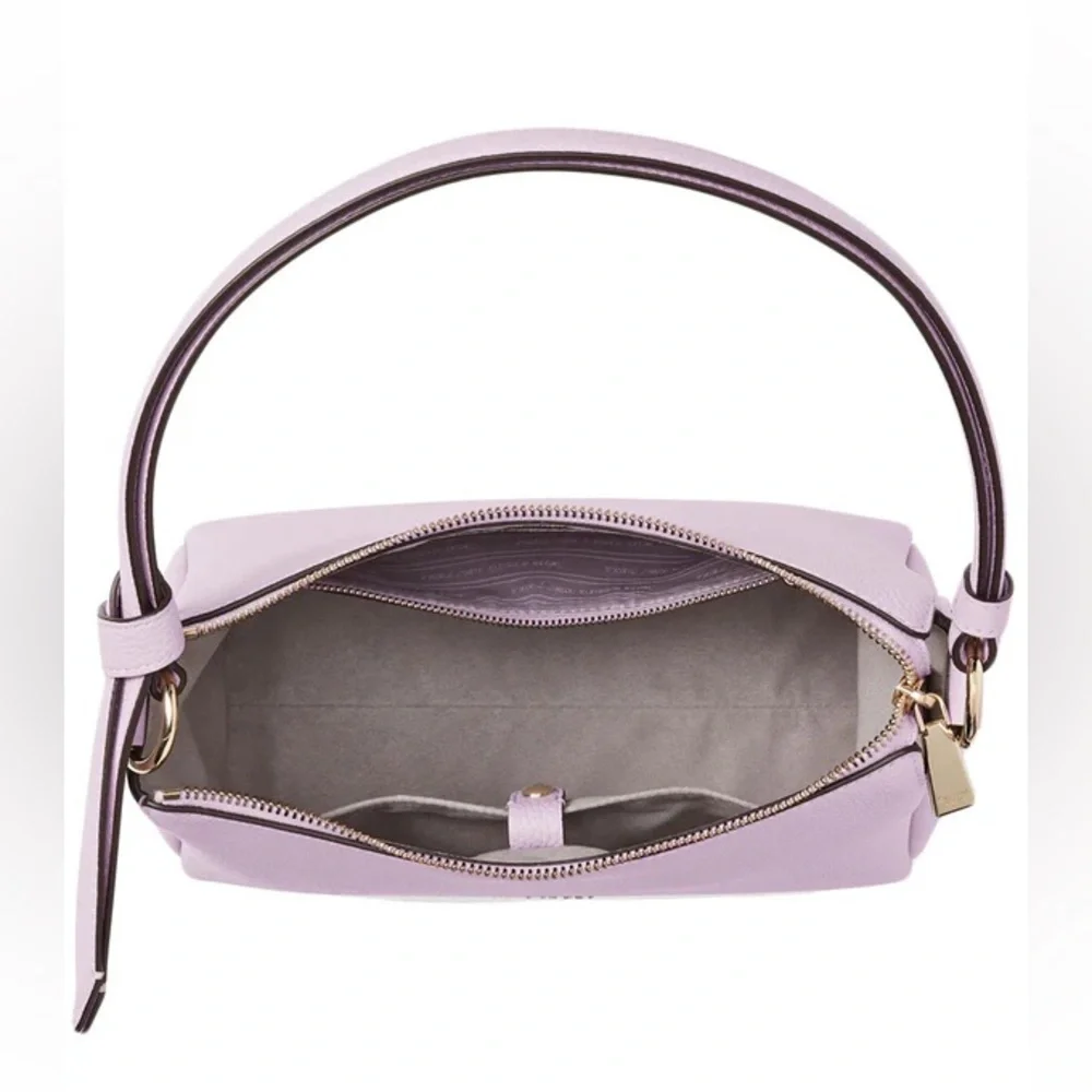 Kate Spade Knott Pebbled Leather Shoulder Bag - Violet Mist - Picture 3 of 8